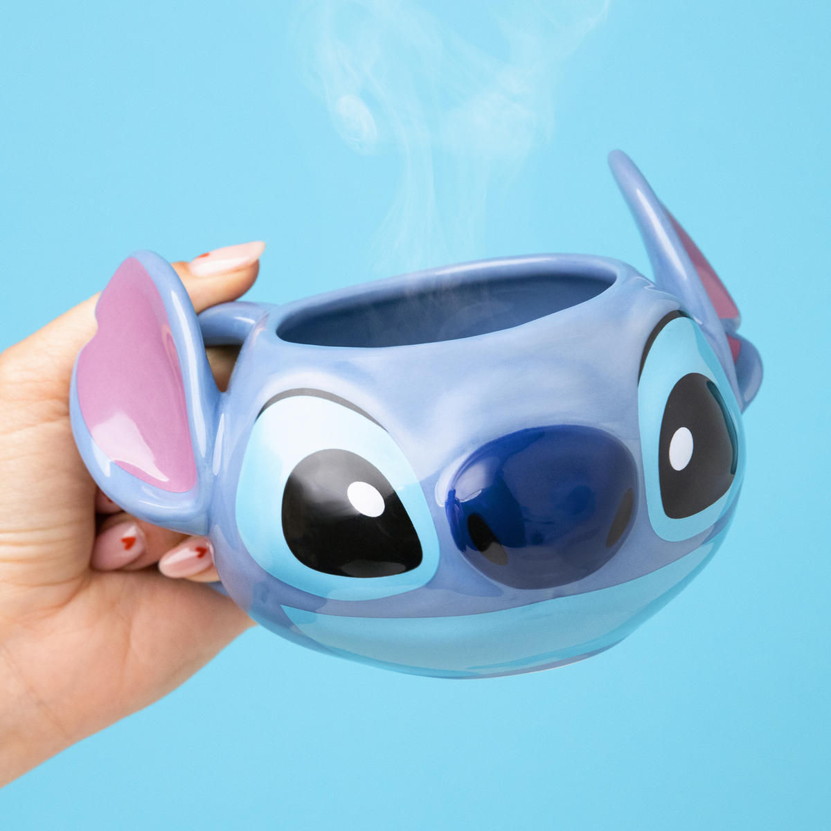 TASSE Stitch 450 ml  - Blau, Basics, Keramik (13.47/15.75/88.9cm) - Disney