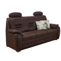 HÁROMÜLÉSES KANAPÉ fa, faalapú anyag  - bézs/bükk, Konventionell, faalapú anyag/fa (202/96/92cm) - Beldomo Comfort