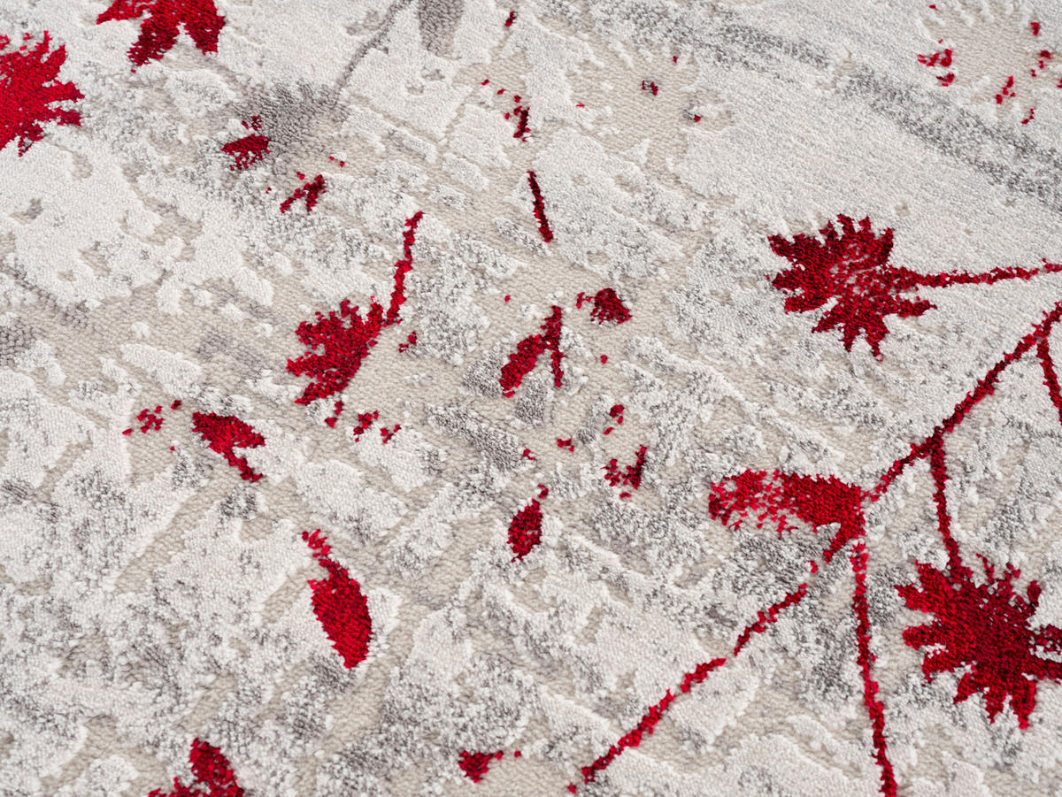 WEBTEPPICH 160/230 cm Noa Rot  - Rot, Design, Textil (160/230cm) - Novel