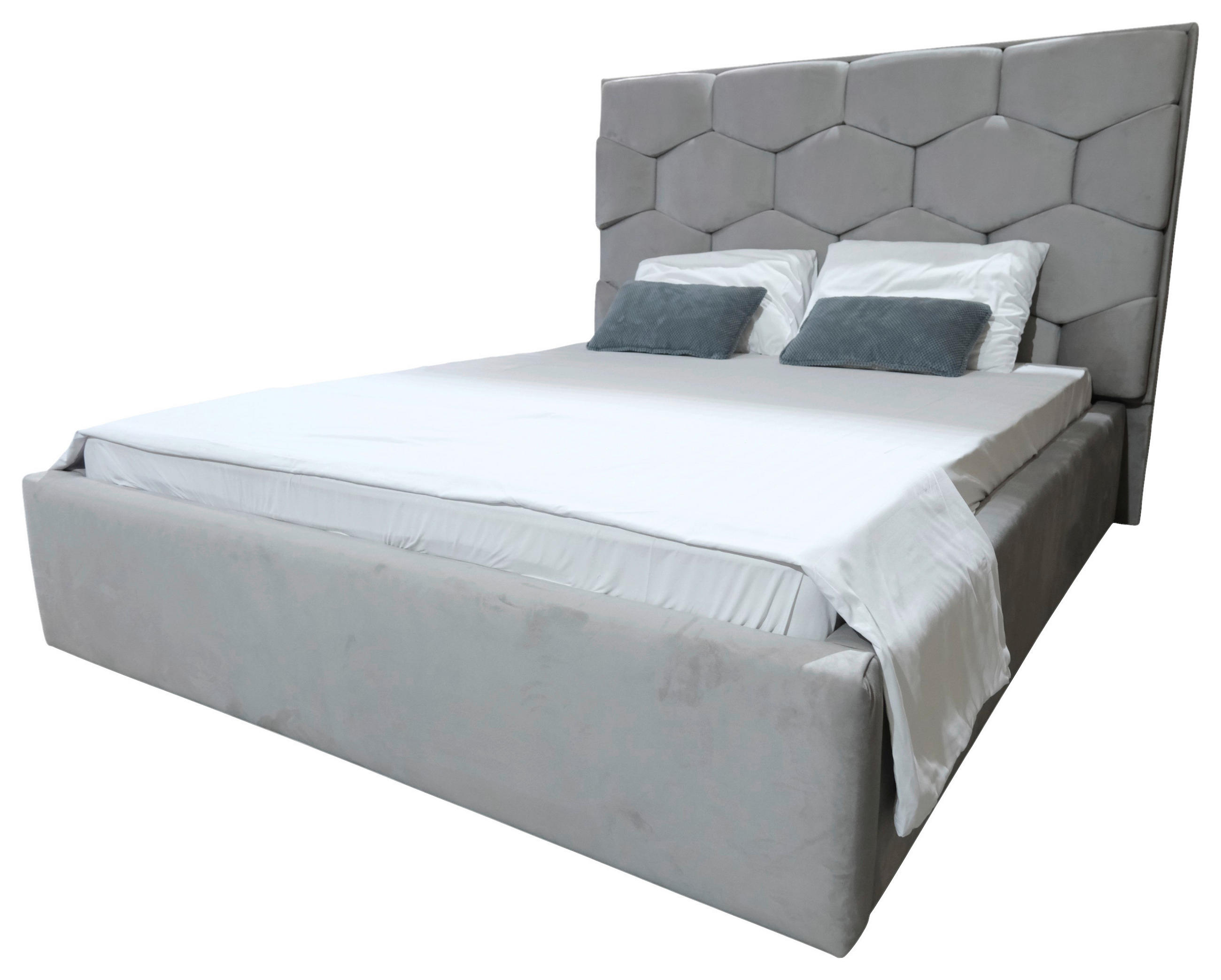 Pat, gri - gri, Basics, textil (160/200cm) - Voleo