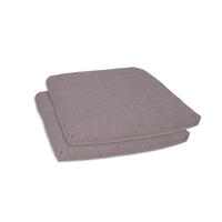 GARTENSITZKISSENSET Uni  - Taupe, Basics, Textil (40-47/5/45cm)