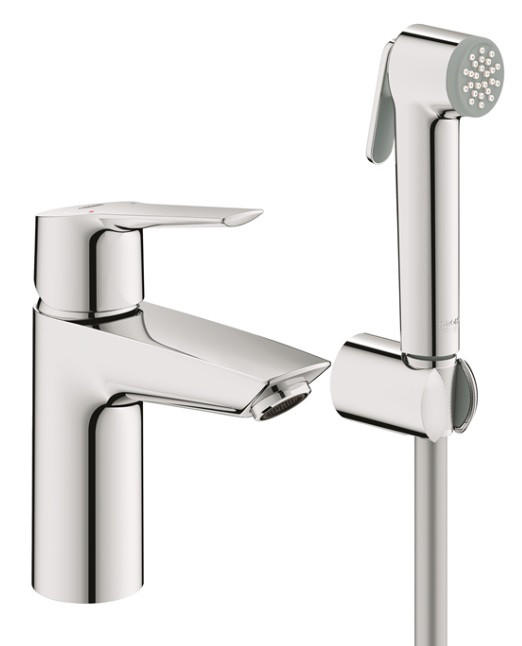 TVÄTTSTÄLLSBLANDARE 4,6/16,5/4,6 cm  - stålfärgad, metall (4,6/16,5/4,6cm) - Best Price
