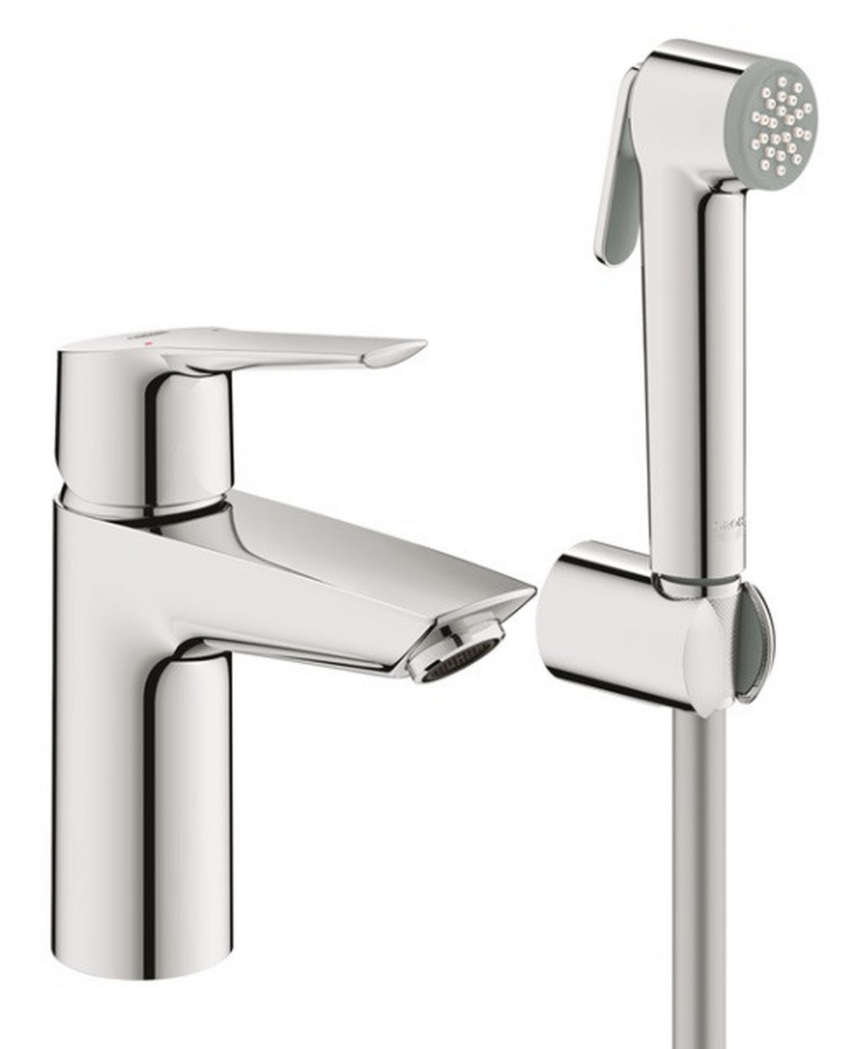 TVÄTTSTÄLLSBLANDARE 4,6/16,5/4,6 cm  - stålfärgad, metall (4,6/16,5/4,6cm) - Best Price