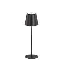 NABÍJATEĽNÁ STOLNÁ LAMPA, senzorový stmievač, 11/36,5 cm  - čierna/piesková, Konventionell, kov (11/36,5cm) - Schöner Wohnen