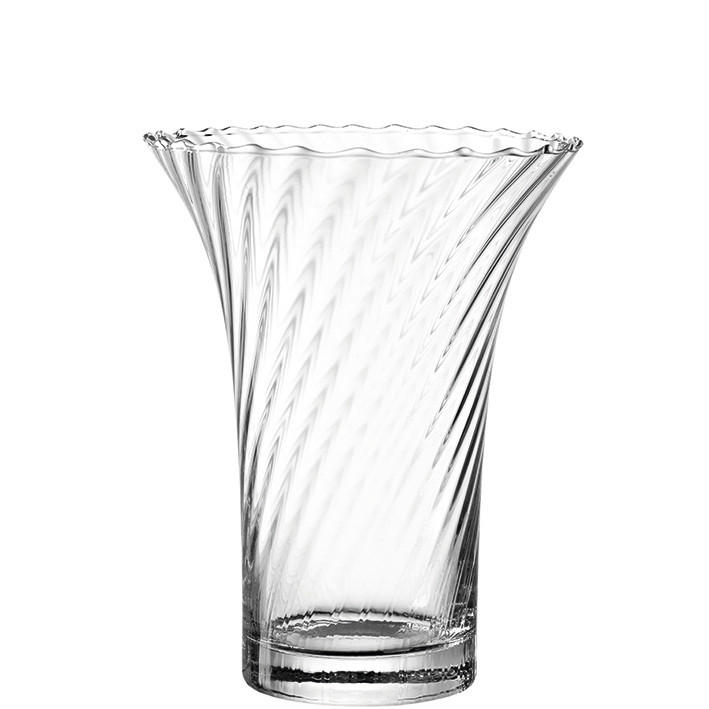 VASE 22 cm  - Transparent, Basics, Glas (17/22/17cm) - Leonardo