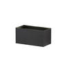 LED-WANDLEUCHTE Wallo 20/10/10 cm   - Schwarz, Design, Metall (20/10/10cm) - Fischer & Honsel