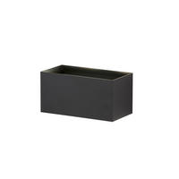 LED-WANDLEUCHTE Wallo 20/10/10 cm   - Schwarz, Design, Metall (20/10/10cm) - Fischer & Honsel