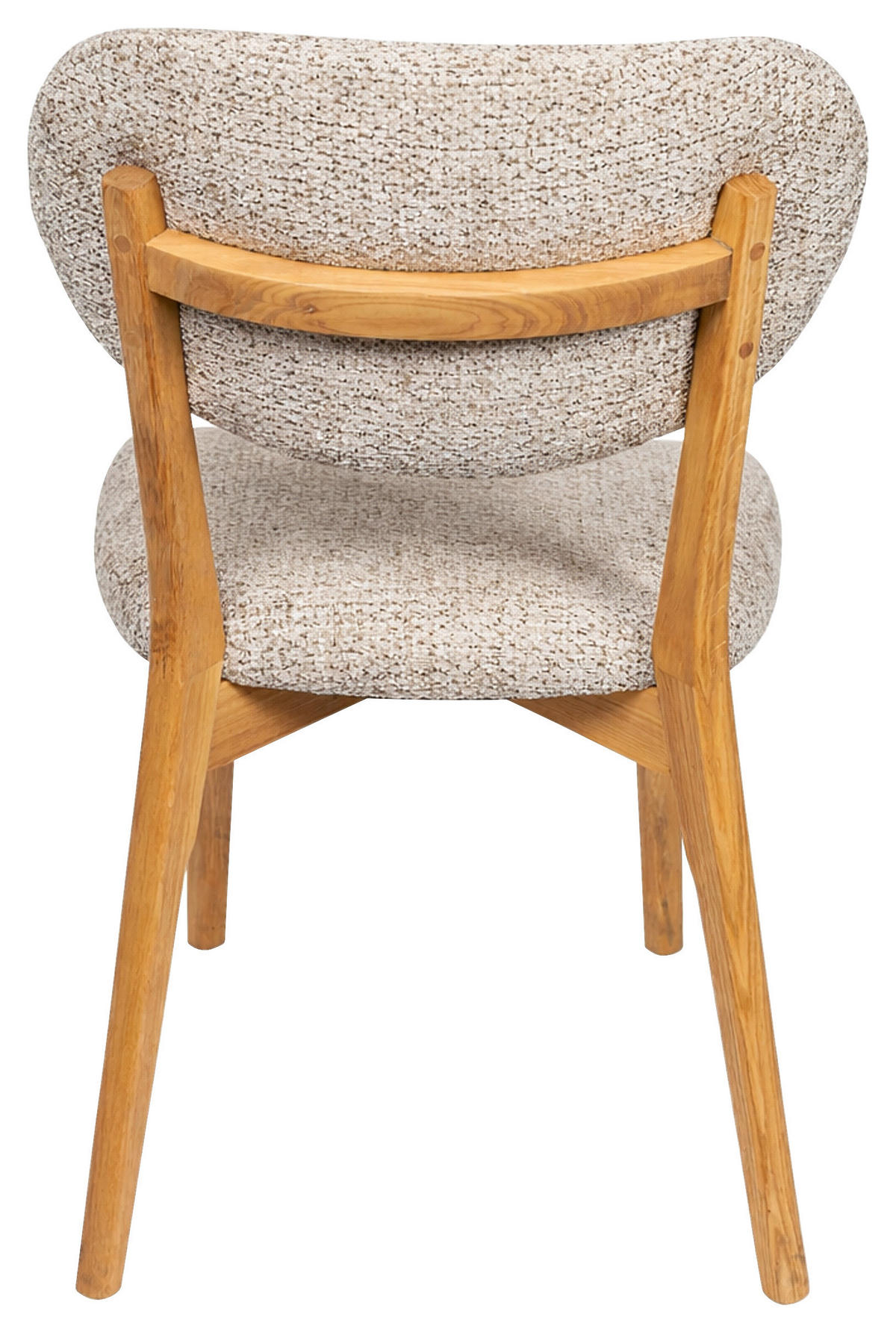 STUHL  Stoffauswahl Webstoff  - Eichefarben/Beige, MODERN, Holz/Textil (51/86/60cm) - Carryhome