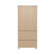 MIDISCHRANK 60/131/35 cm  - Sandfarben/Eichefarben, KONVENTIONELL, Holzwerkstoff/Kunststoff (60/131/35cm) - Xora