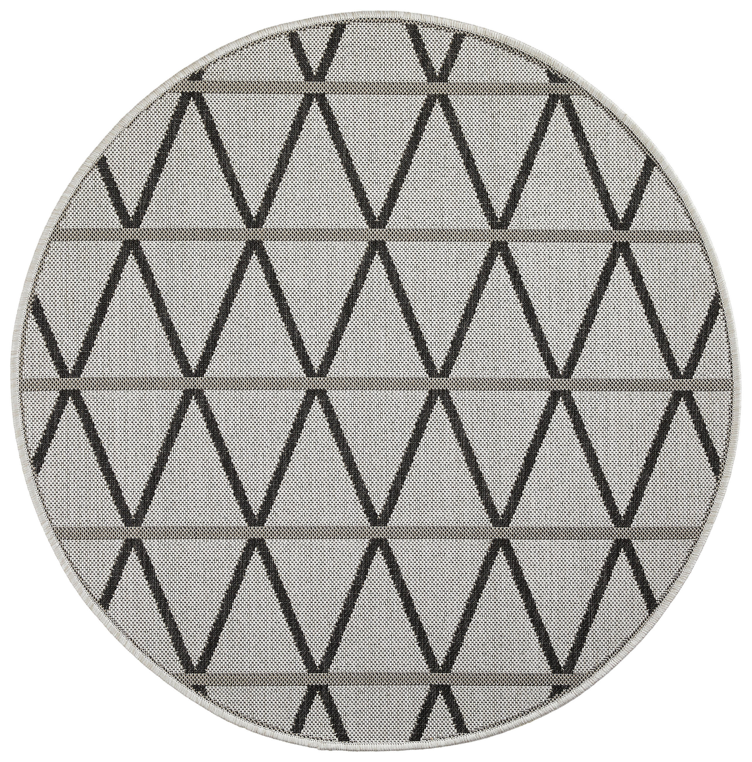 OUTDOORTEPPICH Grau - Grau, Design, Naturmaterialien/Textil (120cm) - Novel
