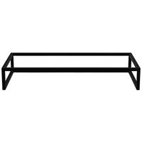 FUSSGESTELL  in 91/15/40 cm  - Schwarz, Konventionell, Metall (91/15/40cm) - Hom`in