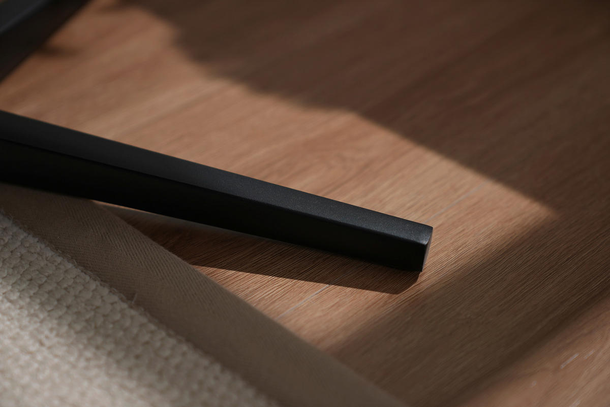 NASLANJAČ, les, kovina, tekstil temno siva  - temno siva/črna, Trendi, kovina/tekstil (58/86/64cm) - Livetastic