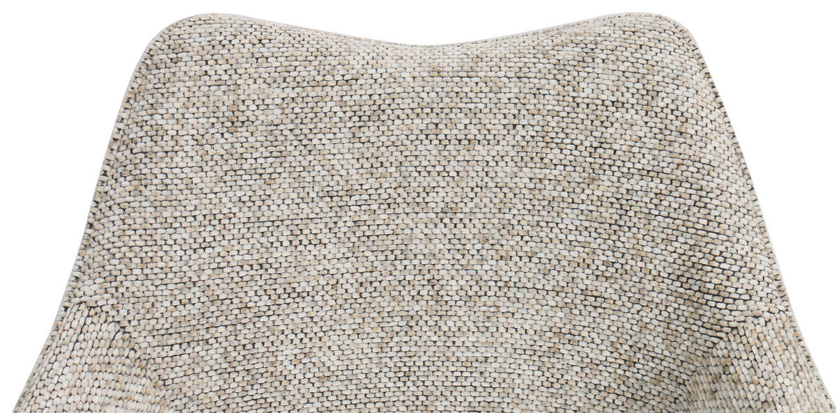 ARMLEHNSTUHL  in Eisen Webstoff  - Schwarz/Braun, MODERN, Textil/Metall (63/83/60cm) - MID.YOU