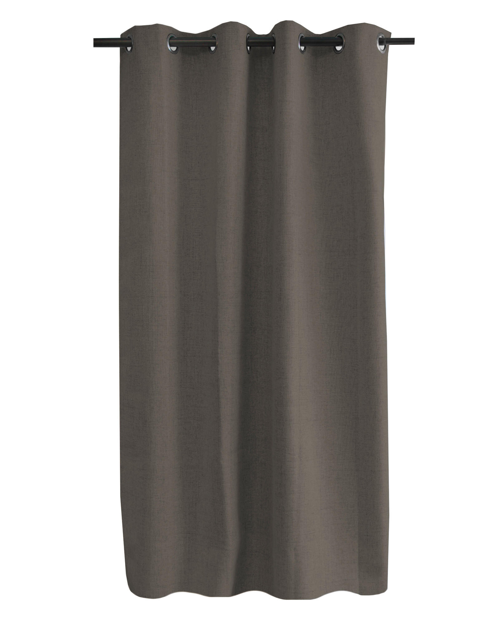 VERDUNKELUNGSVORHANG - Taupe, Basics, Textil (135/260cm)