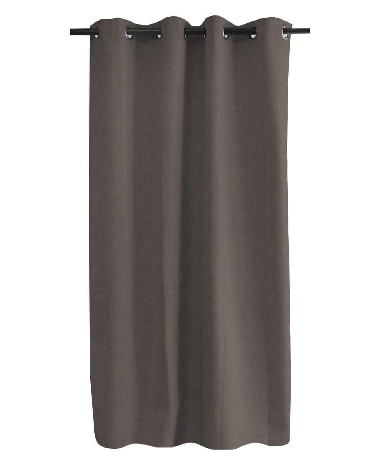 VERDUNKELUNGSVORHANG - Taupe, Basics, Textil (135/260cm)