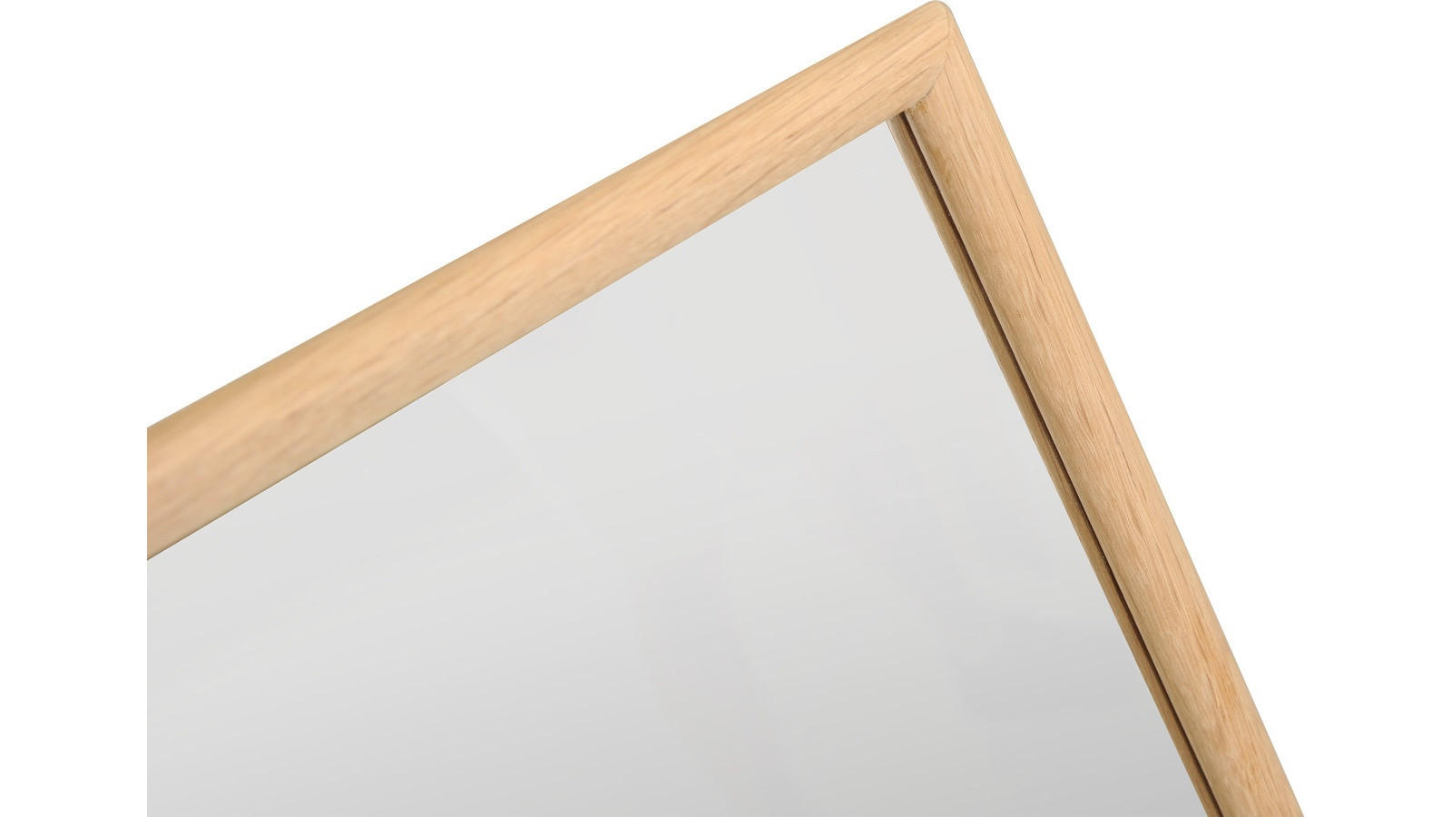 SPEGEL 40/80/2 cm  - vit/ekfärgad, trä (40/80/2cm) - Best Price