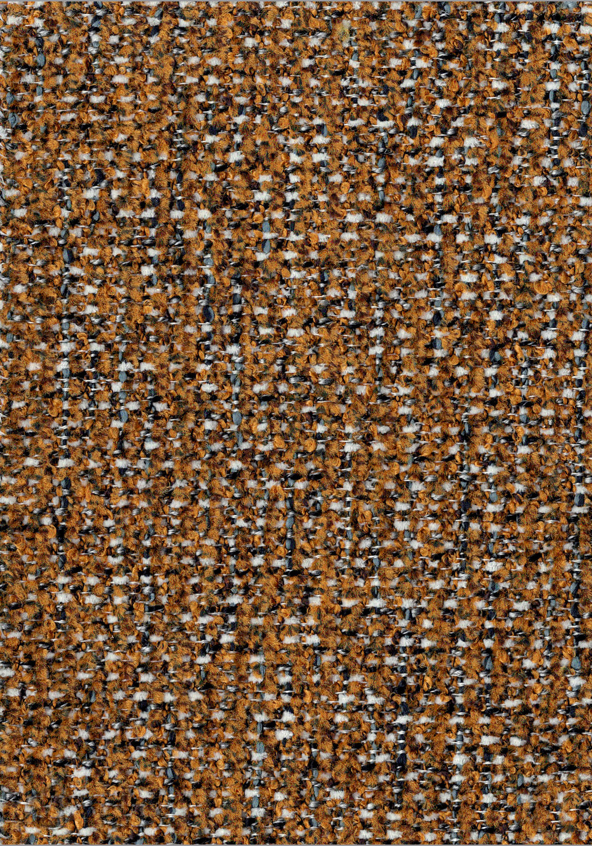 ARMLEHNSTUHL Stahl Struktur  - Cognac/Anthrazit, Design, Textil/Metall (59/86/63cm) - Venjakob