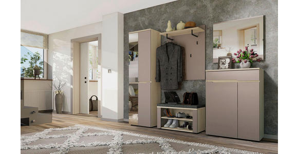 SPIEGEL 80/70/2 cm  - Taupe, Design, Glas/Holzwerkstoff (80/70/2cm) - Voleo