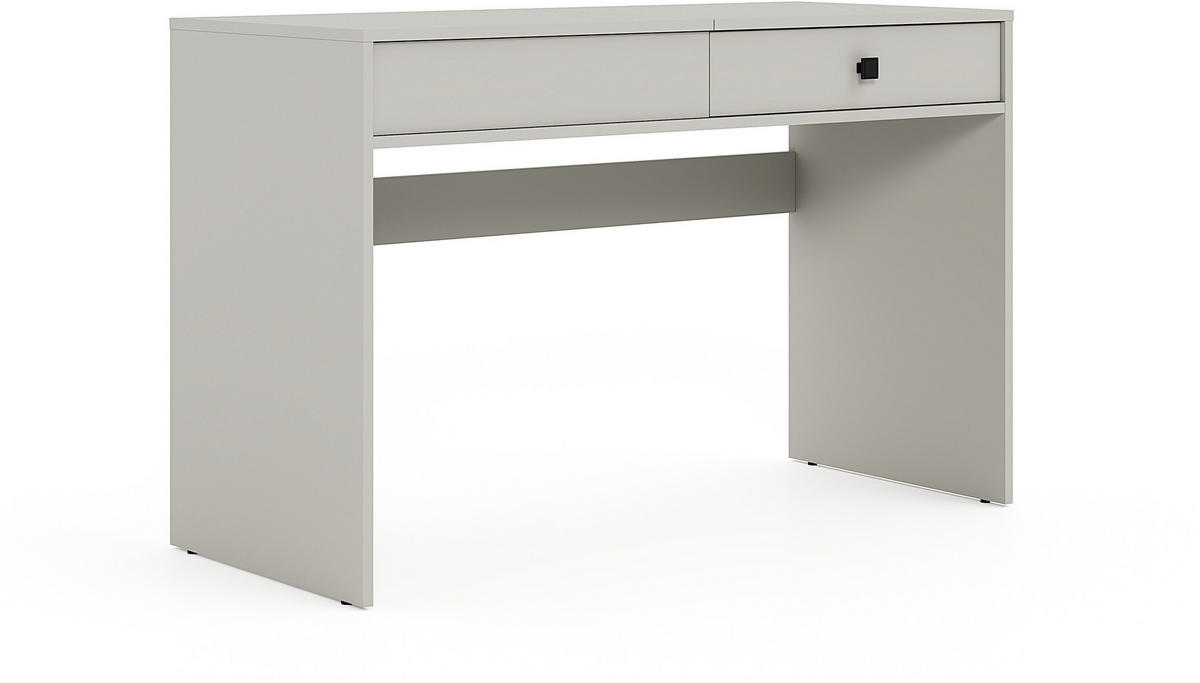 SCHMINKTISCH 120/50/76 cm, Kaschmir  - Kaschmir/Schwarz, MODERN, Holzwerkstoff/Kunststoff (120/50/76cm) - Milino