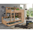 ETAGENBETT 90/200 cm Eiche Artisan  - Eiche Artisan, Design, Holzwerkstoff (90/200cm) - Xora