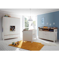 BABYZIMMER Adele 3-teilig  - Eichefarben/Eiche Artisan, Basics, Holzwerkstoff