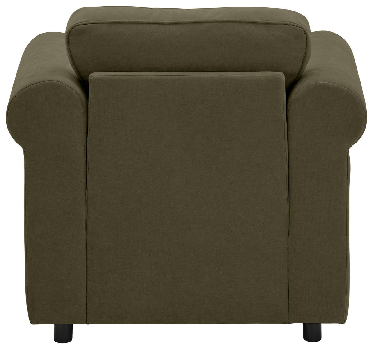 SESSEL in Chenille Dunkelgrün  - Dunkelgrün/Schwarz, KONVENTIONELL, Kunststoff/Textil (106/88/86cm) - Carryhome