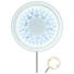 LED-STEHLEUCHTE - Nickelfarben, Design, Glas/Metall (180cm) LED-STEHLEUCHTE - Nickelfarben, Design, Glas/Metall (180cm)