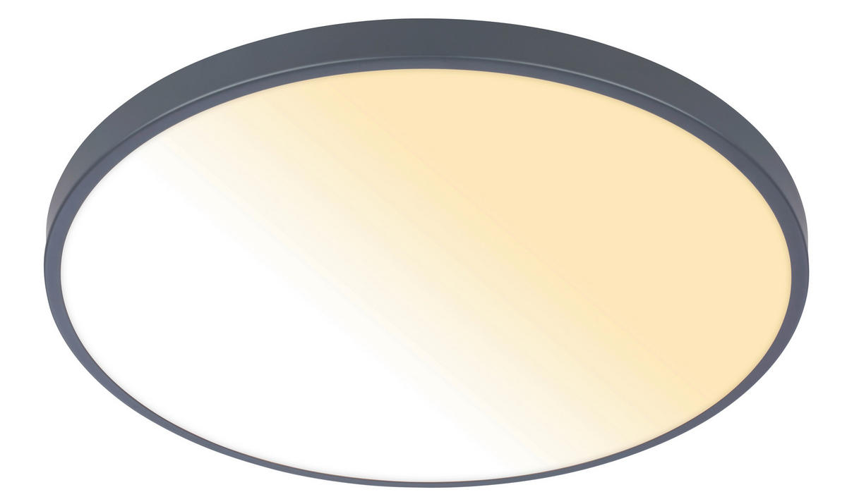 LED PLAFONJERA COMPETO  - antracit, Osnovno, metal/plastika (38/6,5cm)