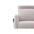 RELAXSESSEL Leinenoptik    - Schwarz/Naturfarben, Design, Textil/Metall (74/101/92cm) - Carryhome