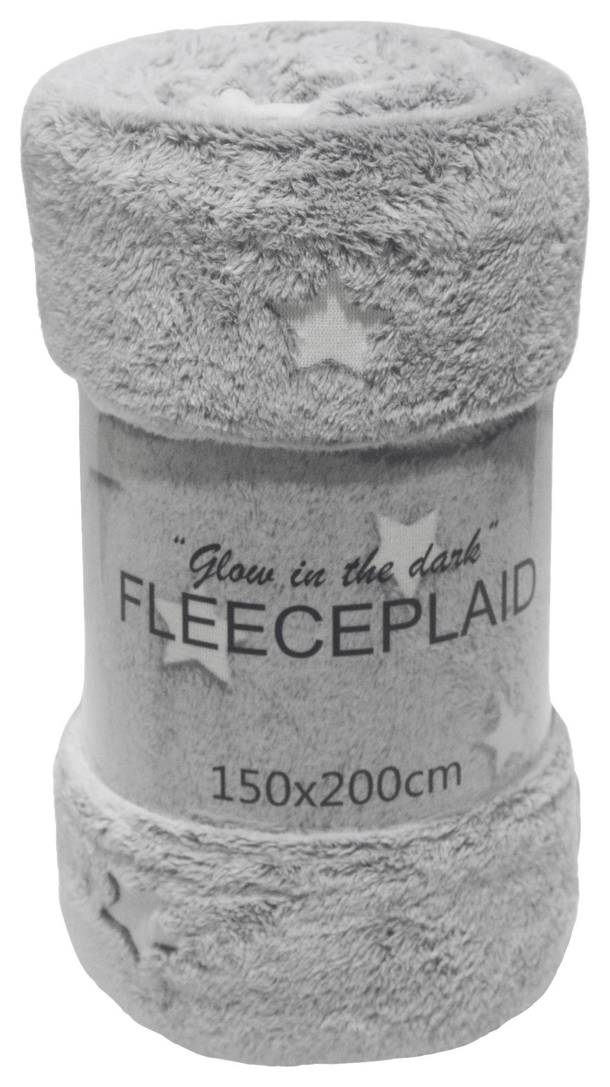 KUSCHELDECKE 150/200 cm  - Grau, Basics, Textil (150/200cm)