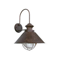 AUßENWANDLEUCHTE 26/28/34 cm   - Rostfarben, LIFESTYLE, Metall (26/28/34cm)
