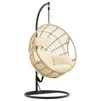 HÄNGESESSEL 105/186/160 cm  - KONVENTIONELL, Holz (105/186/160cm) - Gardenson