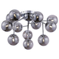 DECKENLEUCHTE 60/17,5 cm   - Chromfarben, Trend, Glas/Metall (60/17,5cm) - MAYTONI