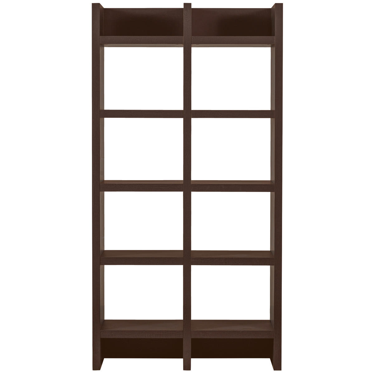 REGAL  100/195/40 cm Dunkelbraun  - Dunkelbraun, Design, Holzwerkstoff (100/195/40cm) - Livetastic