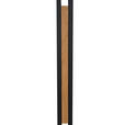 LED-STEHLEUCHTE 25/20/155 cm    - Schwarz, Basics, Holz/Metall (25/20/155cm) - Dieter Knoll