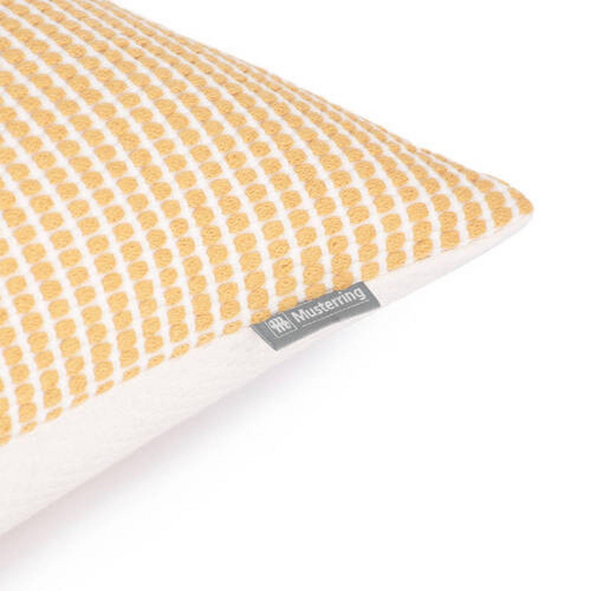 KISSENHÜLLE MR-BRICKS 45/45 cm  - Gelb/Creme, Basics, Textil (45/45cm) - Musterring