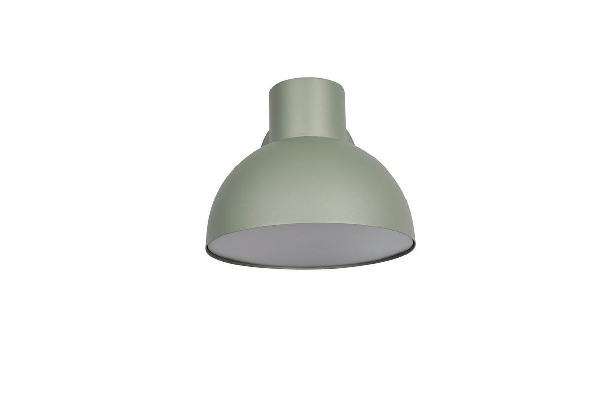 AUßENWANDLEUCHTE 24/18,5 cm   - Weiß/Grün, KONVENTIONELL, Kunststoff/Metall (24/18,5cm) - Trio Leuchten