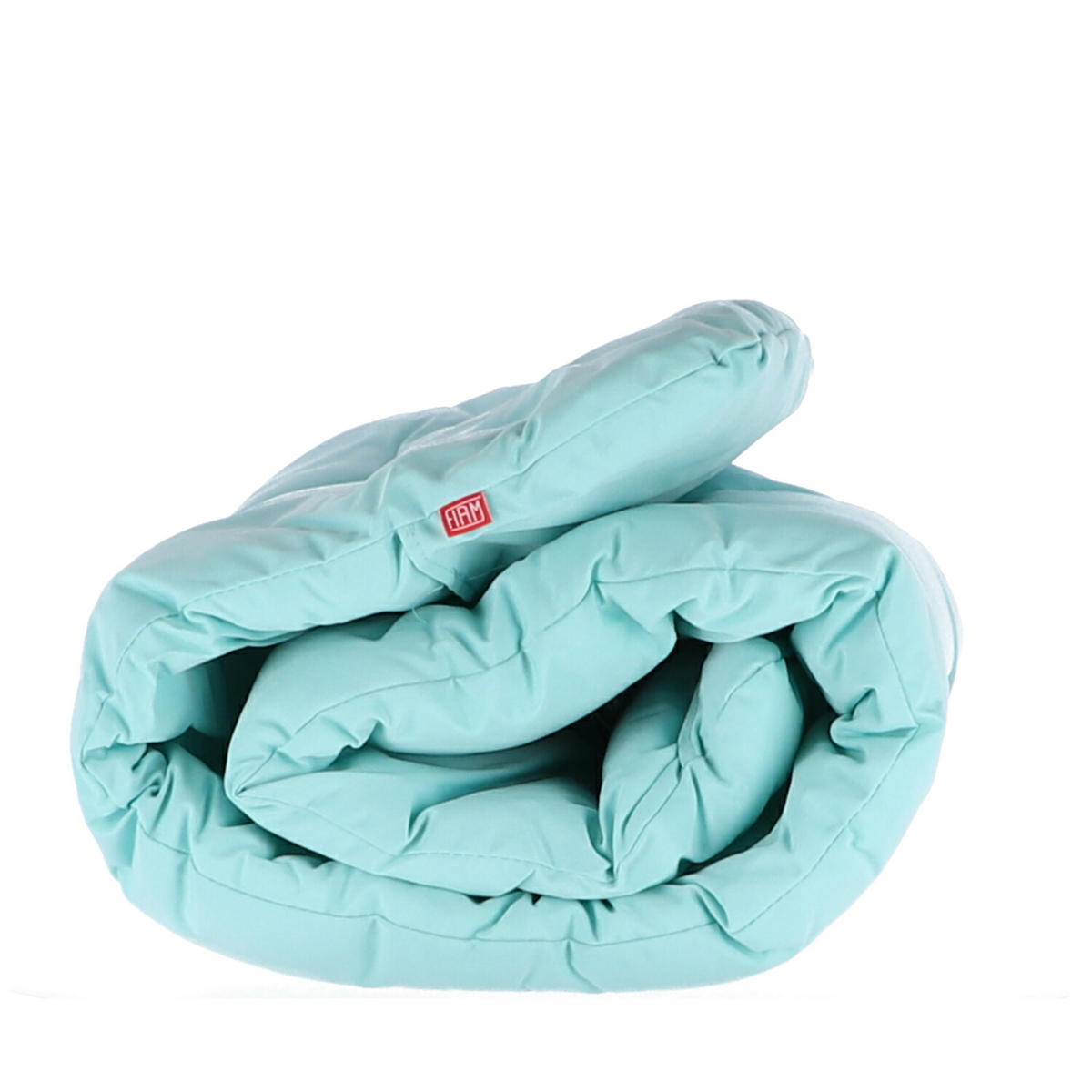 LIEGENAUFLAGE in Hellblau  - Hellblau, Basics, Textil (60/6/190cm) - FIAM