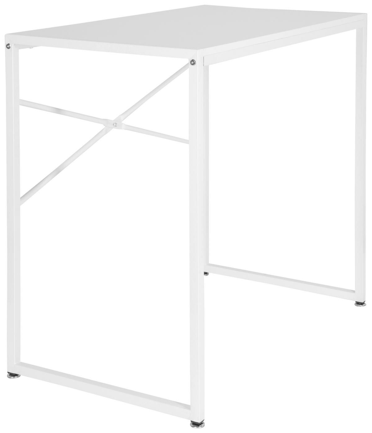 PSACÍ STŮL, bílá, 78/46/76 cm - bílá, Moderní, kov/kompozitní dřevo (78/46/76cm) - MID.YOU