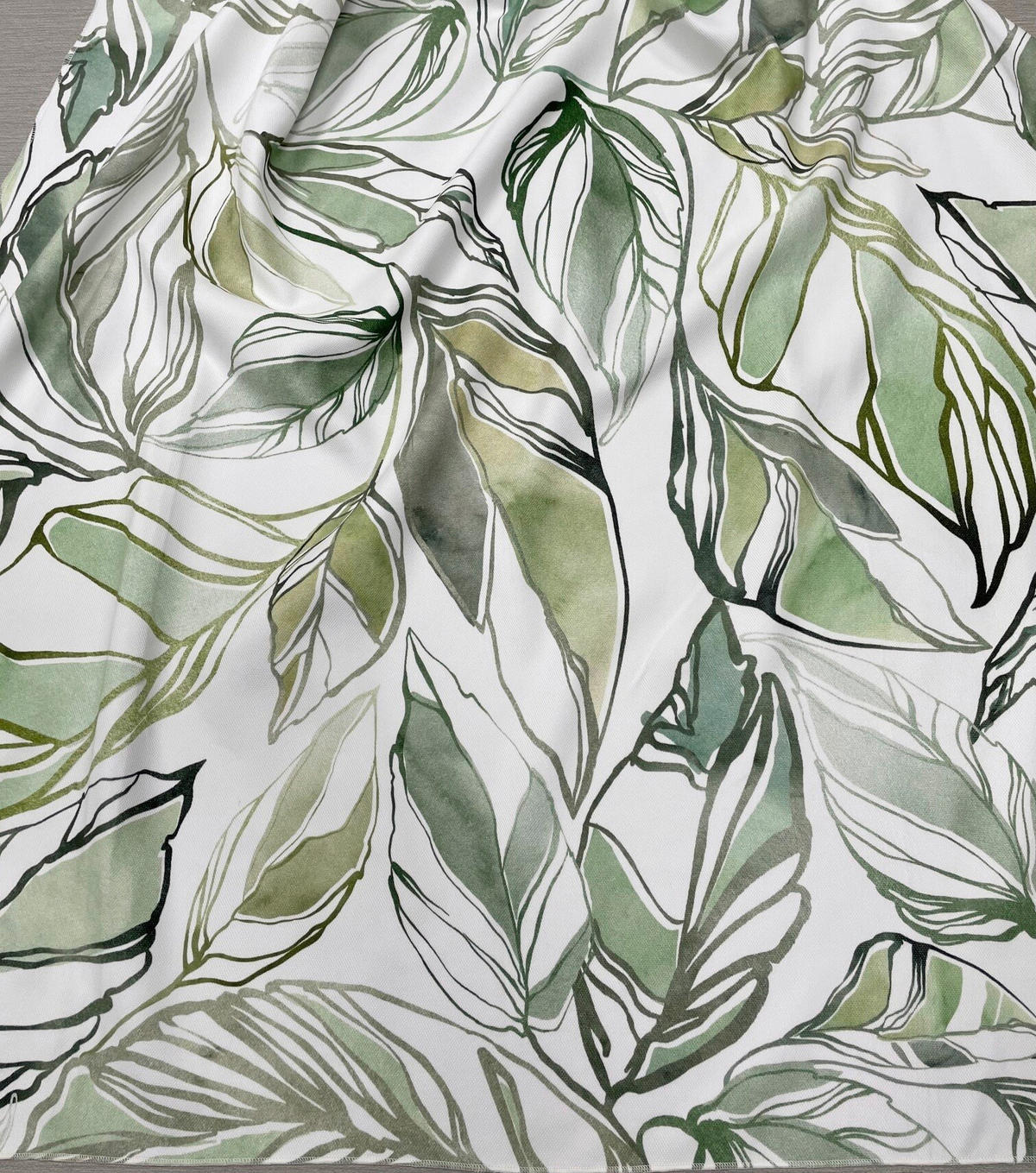 DEKOSTOFF per lfm blickdicht  - Jadegrün, KONVENTIONELL, Kunststoff (150cm) - Esposa