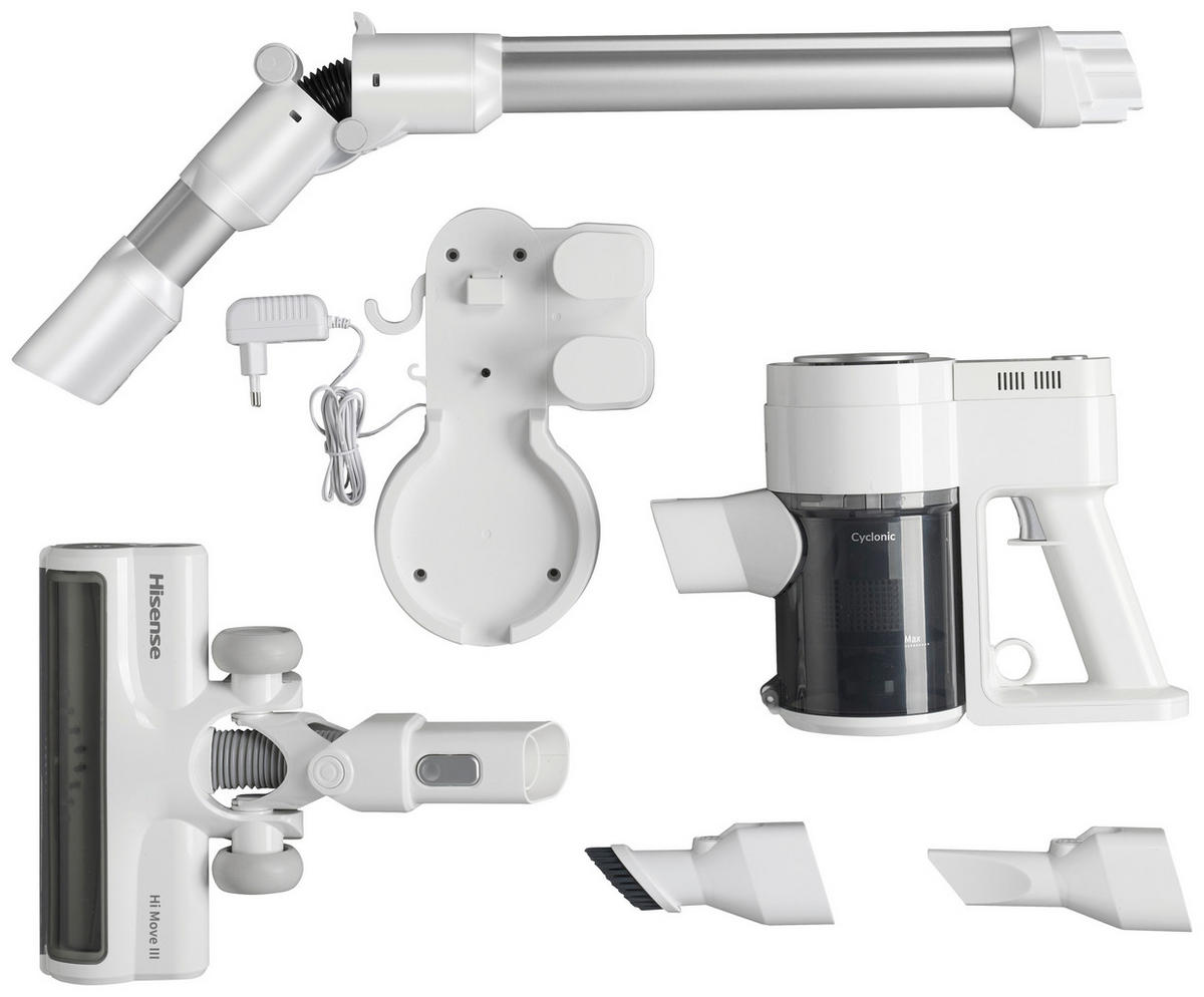AKKU-HANDSTAUBSAUGER HVC6133WII  - Weiß, Basics, Kunststoff (25/111/22cm) - Hisense