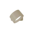 AKKU-WANDLEUCHTE - Sandfarben, Basics, Kunststoff/Metall (9,2/8/4,5cm) - Novel