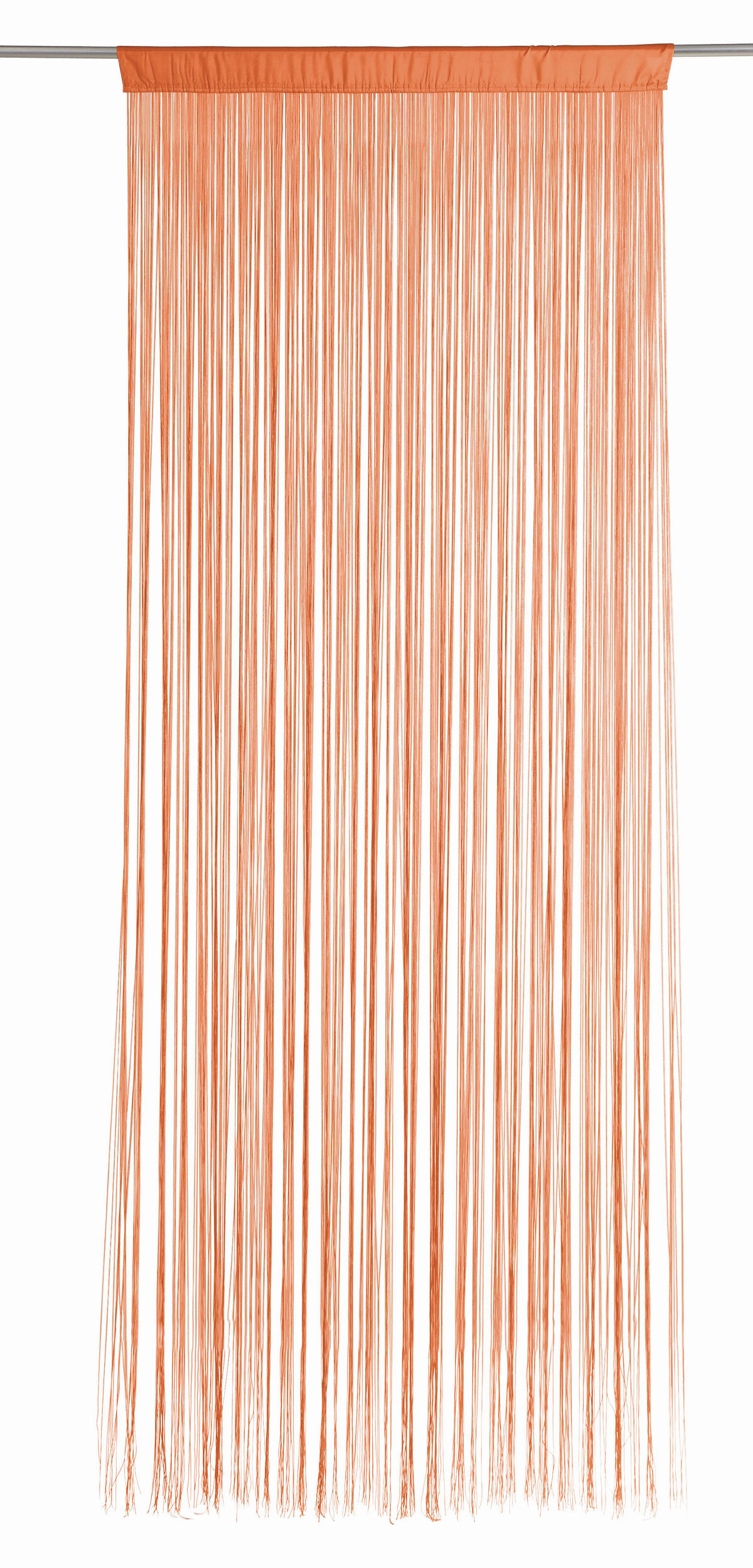 ŠPAGETI ZAVJESA narančasta 90/245 cm   - narančasta, Konvencionalno, tekstil (90/245cm) - Boxxx