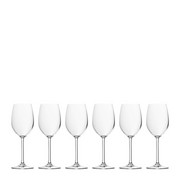 Weißweinglas-Set 6-teilig - Klar, Basics, Glas (0,37cm) - Leonardo