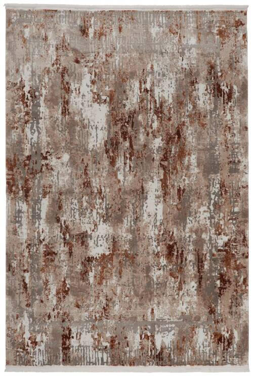 TKANÝ KOBEREC, 133/190 cm, terakota - terakota, Design, textil (133/190cm) - Novel