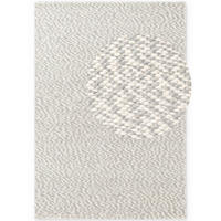 WOLLTEPPICH Wohnzimmer 200/290 cm Lyon Creme, Grau rechteckig  - Creme/Grau, Basics, Textil (200/290cm) - Elle Decoration