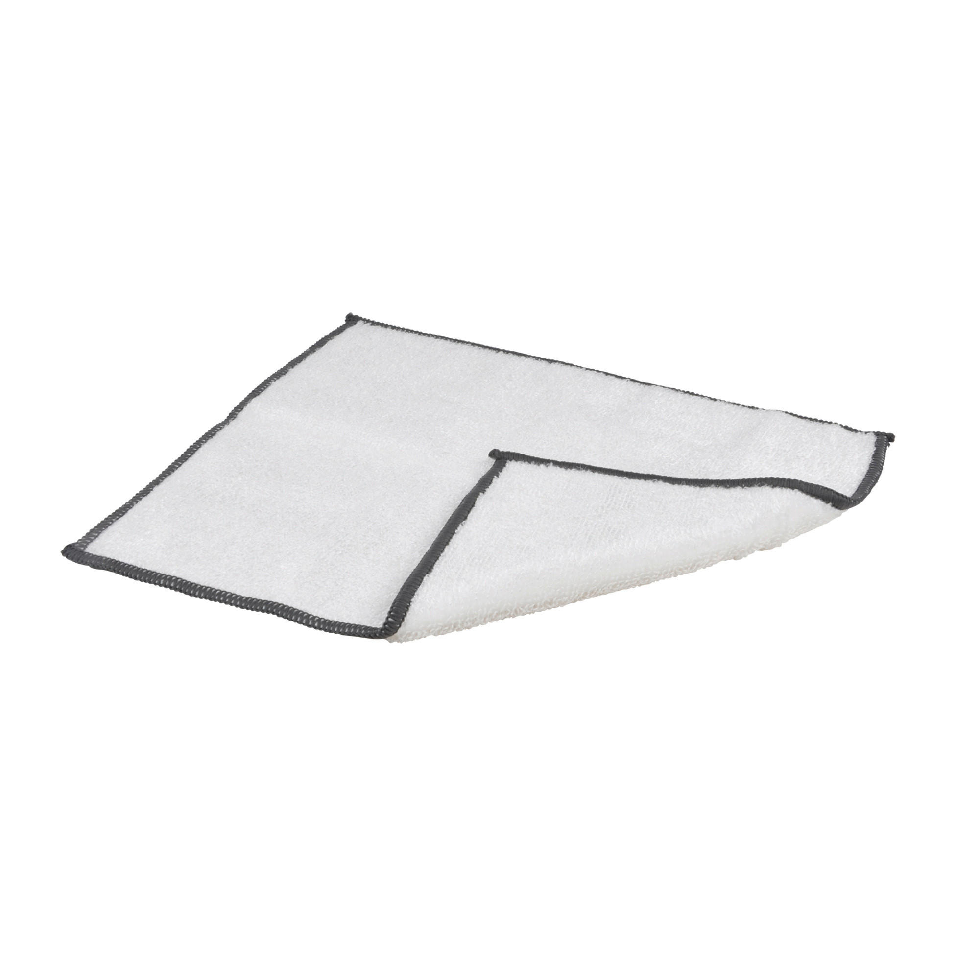 KRPA ZA ČIŠĆENJE - bijela/siva, Basics, tekstil (29/25,5cm)