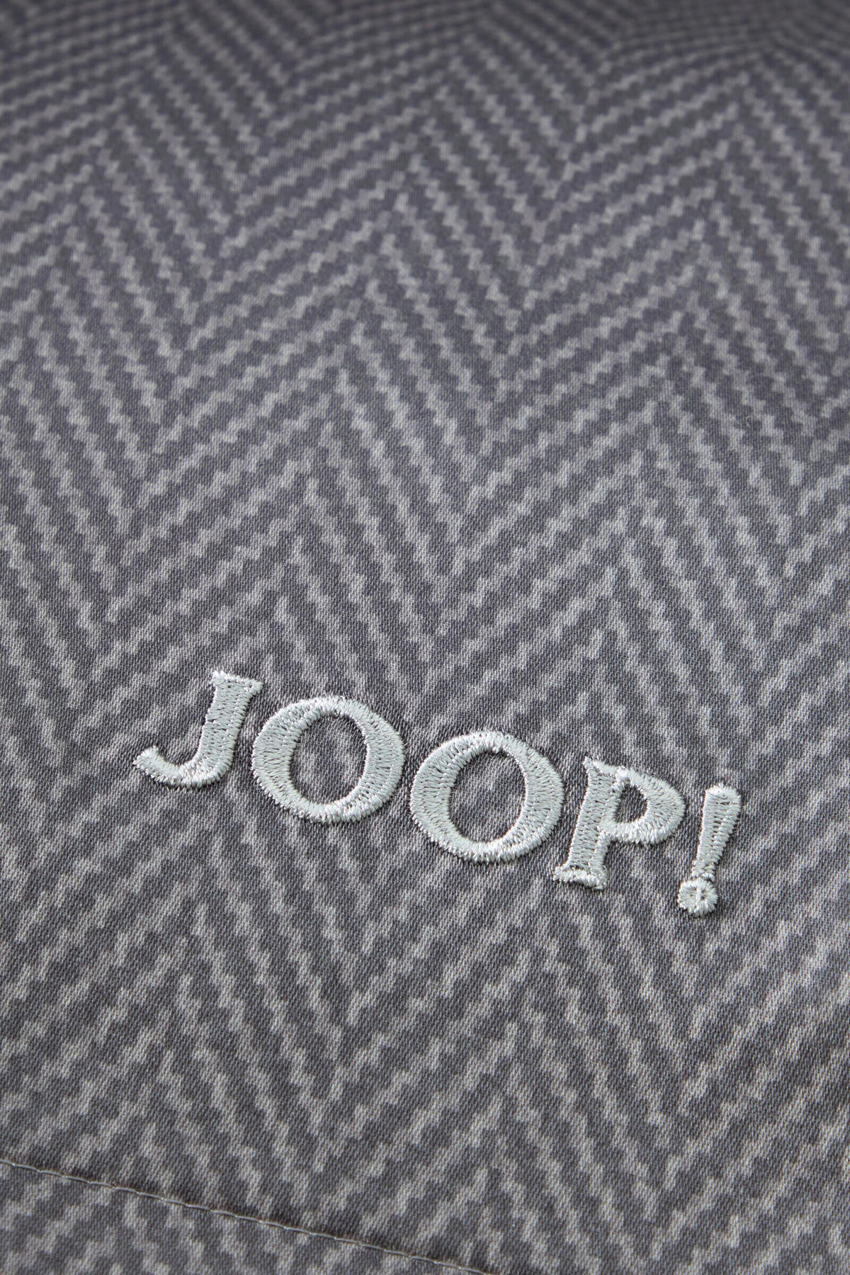 WENDEBETTWÄSCHE Makosatin 155/220 cm  - Anthrazit, Basics, Textil (155/220cm) - Joop!