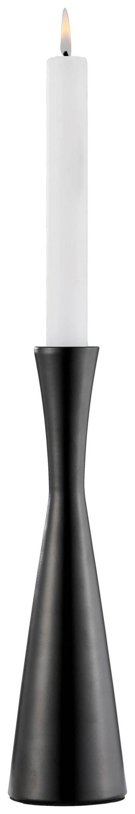 LJUSSTAKE  - svart, Lifestyle, metall (23cm)