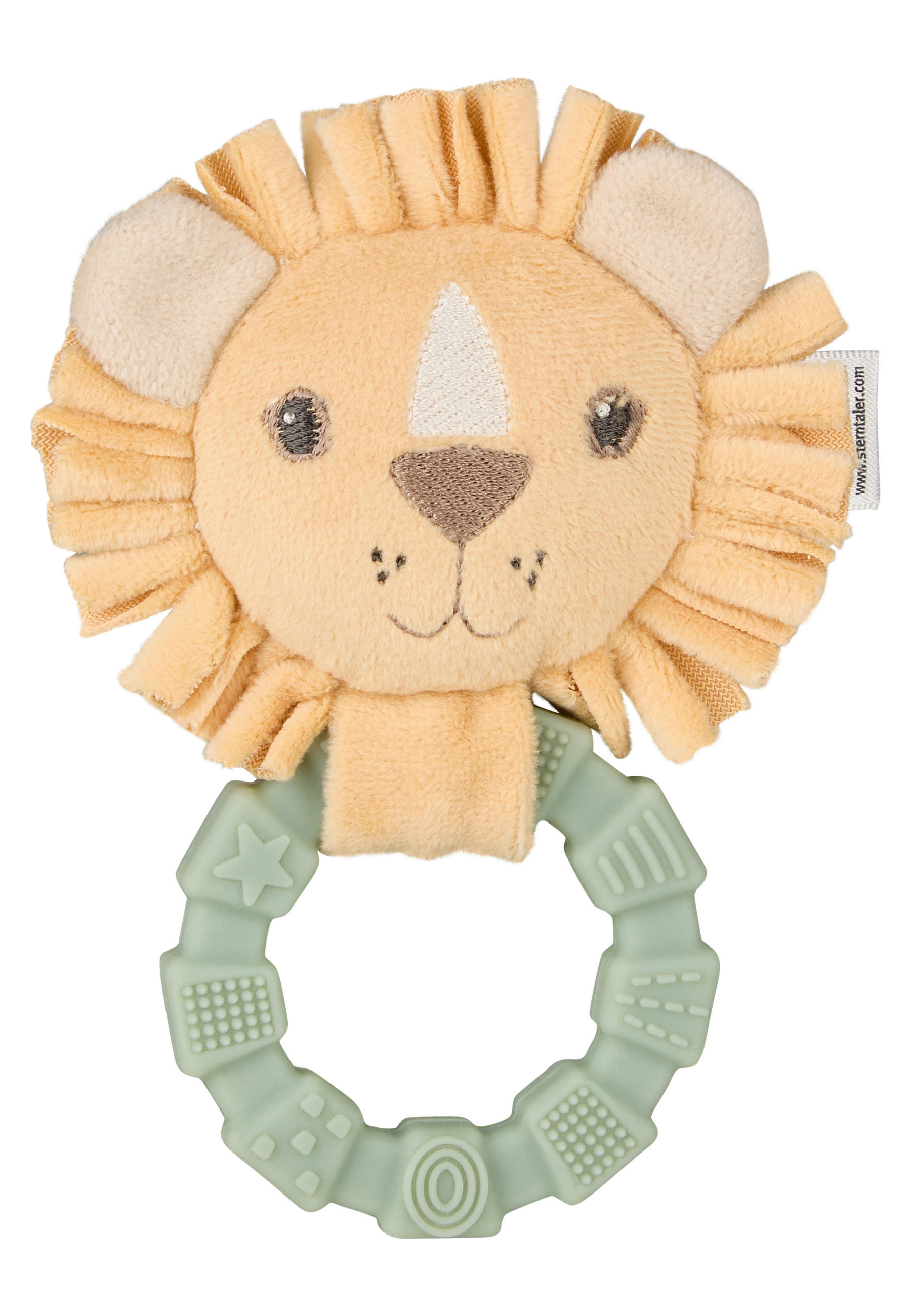 GREIFLING Löwe Leo  - Hellgelb, Basics, Textil (13/9/2,5cm) - Sterntaler